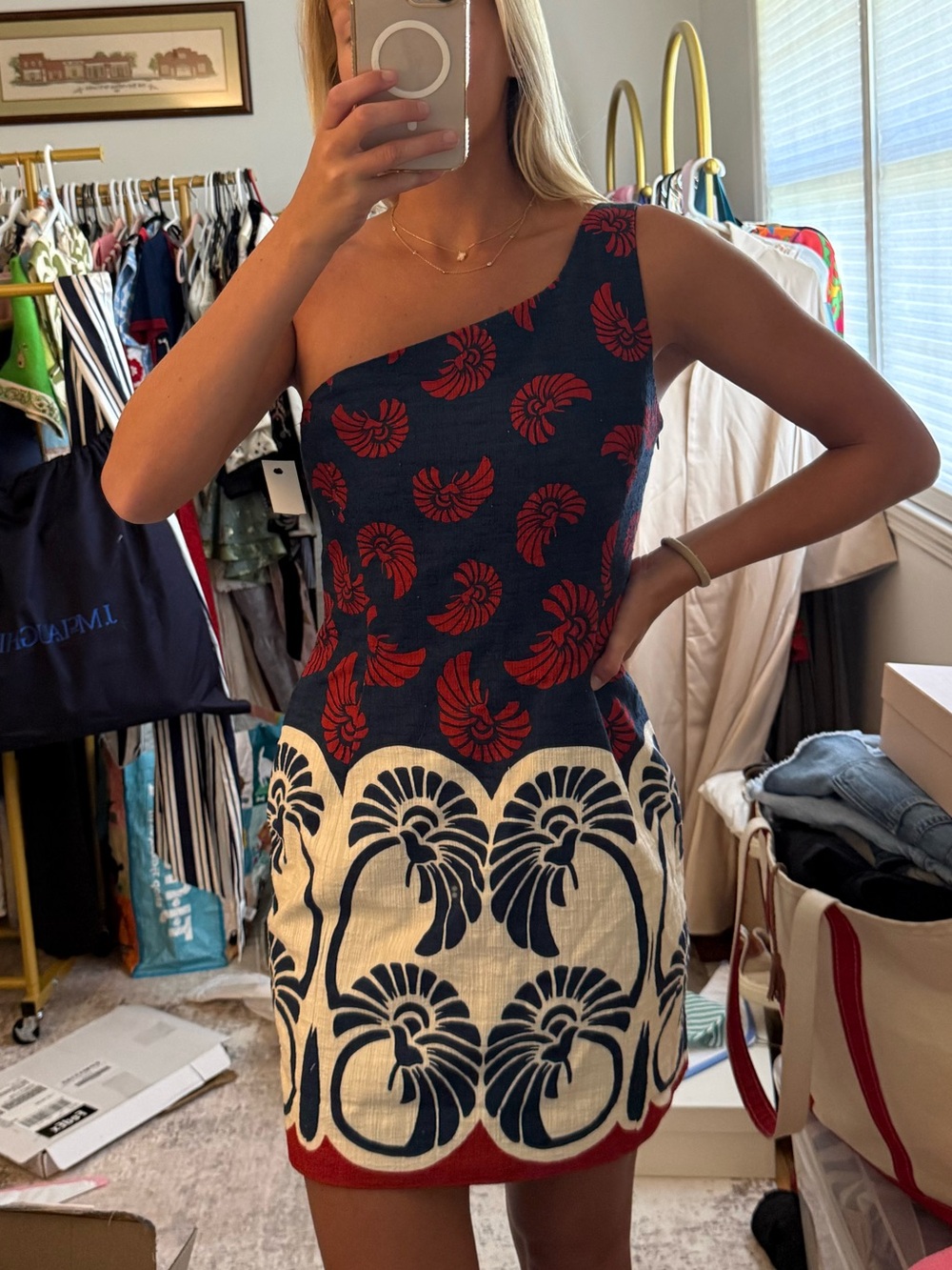 La DoubleJ Palmetto mini dress